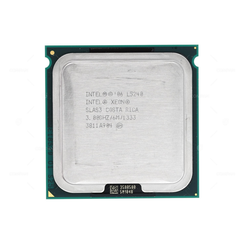 SLAS3 INTEL XEON L5240 3.00GHZ 2-CORE 6MB L2 CACHE 40W LGA771